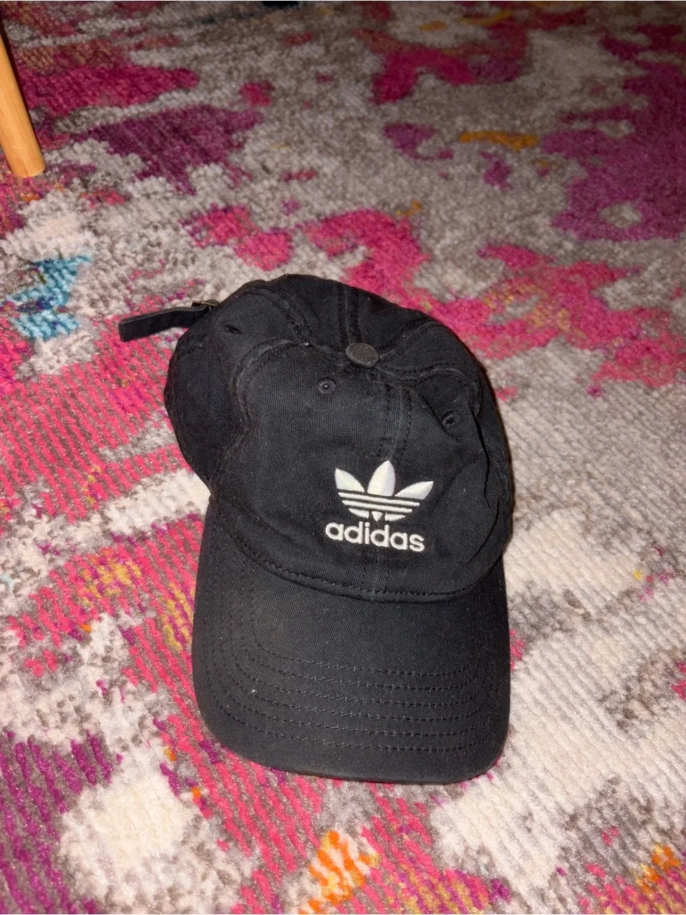 Women’s black adidas hat